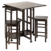 Wood 3-PC Set Space Saver Dinning Table