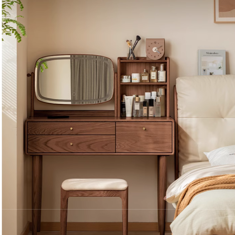Modern Simple Solid Wood Dressing Table