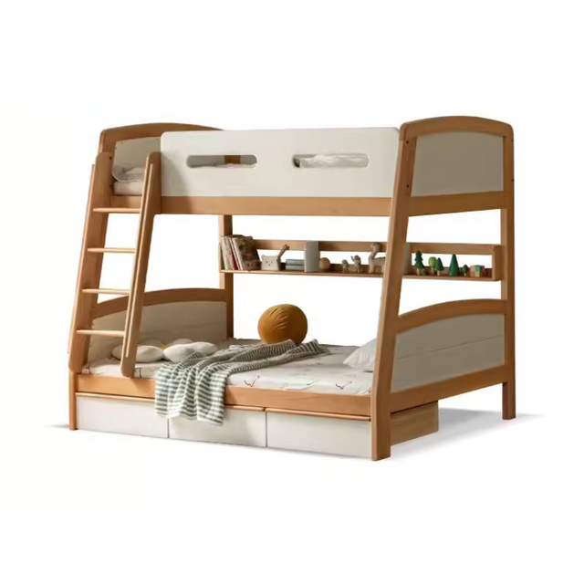 All Solid Wood Bunk Bed