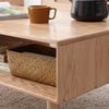 Oak Solid Wood Coffee Table