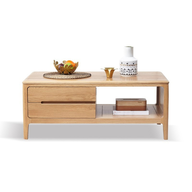 Oak Modern Solid Wood Tea Table