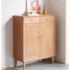 Solid Wood Living Room Entry Shoe Cabinet