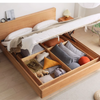 Solid Wood Suspended Storage Bed
