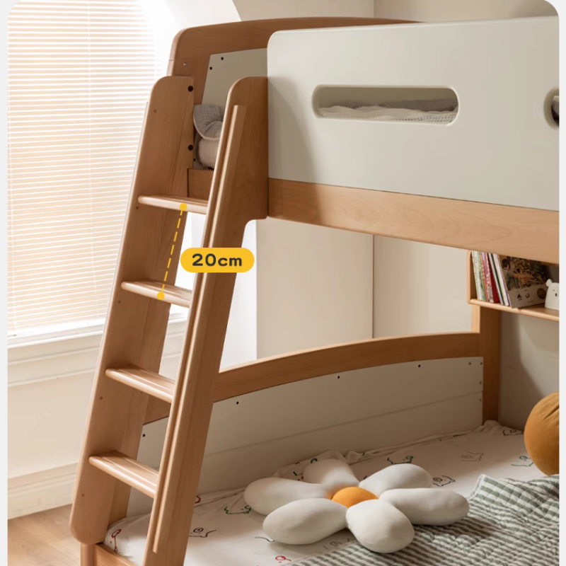 All Solid Wood Bunk Bed