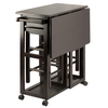 Wood 3-PC Set Space Saver Dinning Table