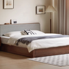 Solid Wood Soft Package Storage Bed