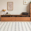 Floor Standing Solid Wood TV Cabinet