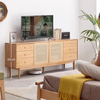 Pure Solid Wood TV Cabinet