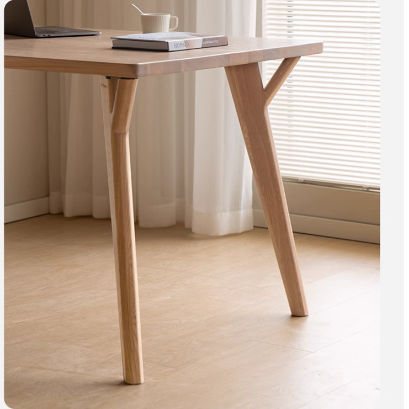 Solid Wood Long Table Dining Table