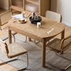 Solid Wood Folding Dining Table