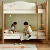 All solid wood children's bunk bed