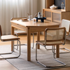 Solid Wood Folding Dining Table