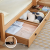 Wood Color Children's Bunk Bed