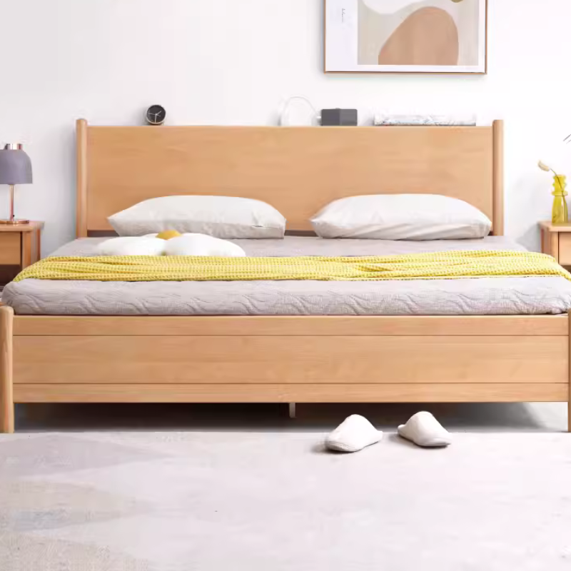 Solid Wood Box Bed Storage Bed