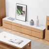 Modern Solid Wood TV Cabinet