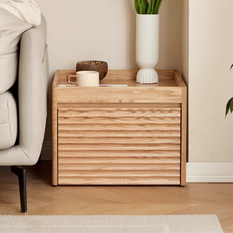 Solid wood movable combination slate coffee table
