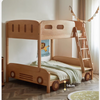 Cartoon Car Children's Bunk Bed