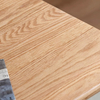 Modern Minimalist Oak Solid Wood Small Dining Table