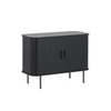 French roll-up doors blend cupboard