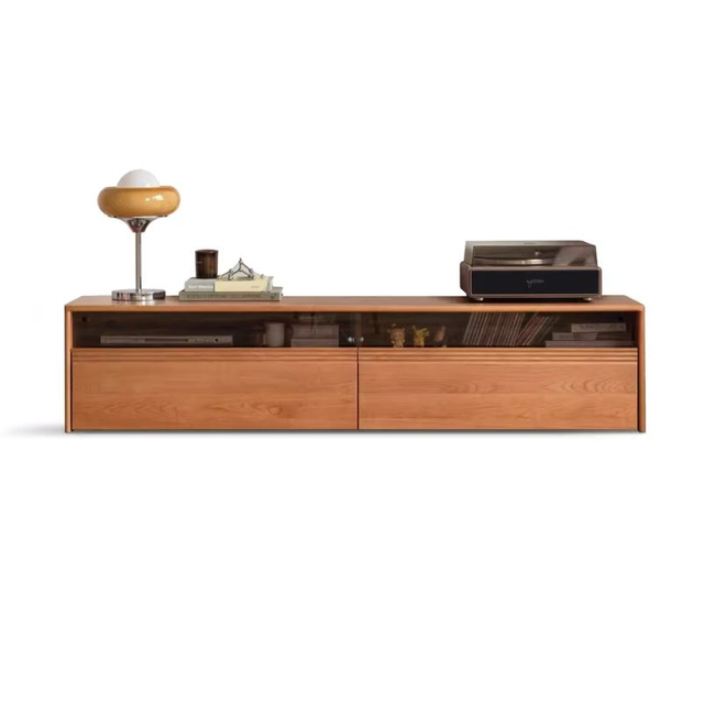Floor Standing Solid Wood TV Cabinet