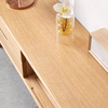 Nordic Small Apartment Modern Solid Wood Storage TV Cabinet