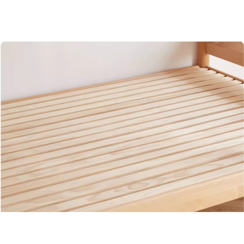Wood Color Children's Bunk Bed