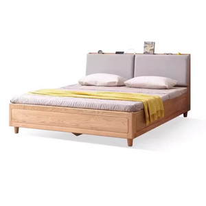 Oak Multifunctional Storage Bed