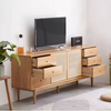 Pure Solid Wood TV Cabinet