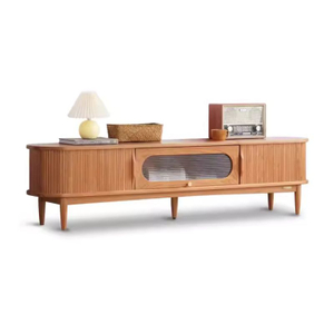 Pure Cherry Wood TV Cabinet