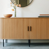 French roll-up doors blend cupboard