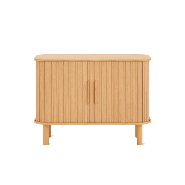 French roll-up doors blend cupboard