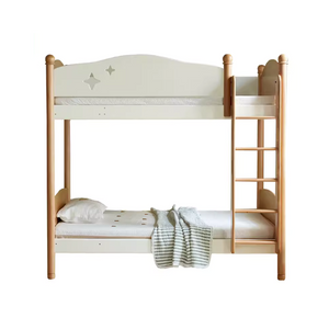 All solid wood children's bunk bed