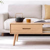Oak Solid Wood Coffee Table