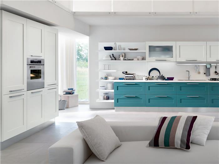 Solid Wood Painted Kitchen Cabinets