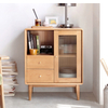 Oak Nordic Storage Sideboard