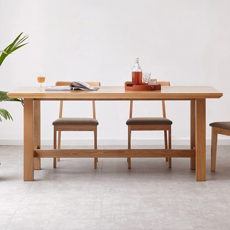 Oak Solid Wood Dining Table