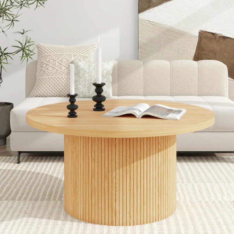 French roll-up doors blend coffee table