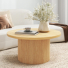 French roll-up doors blend coffee table